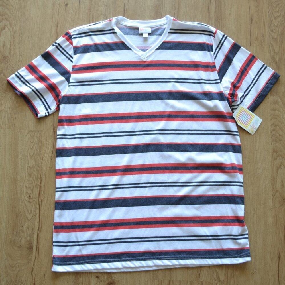 NWT LuLaRoe Devin Short Sleeve Tee Size XL